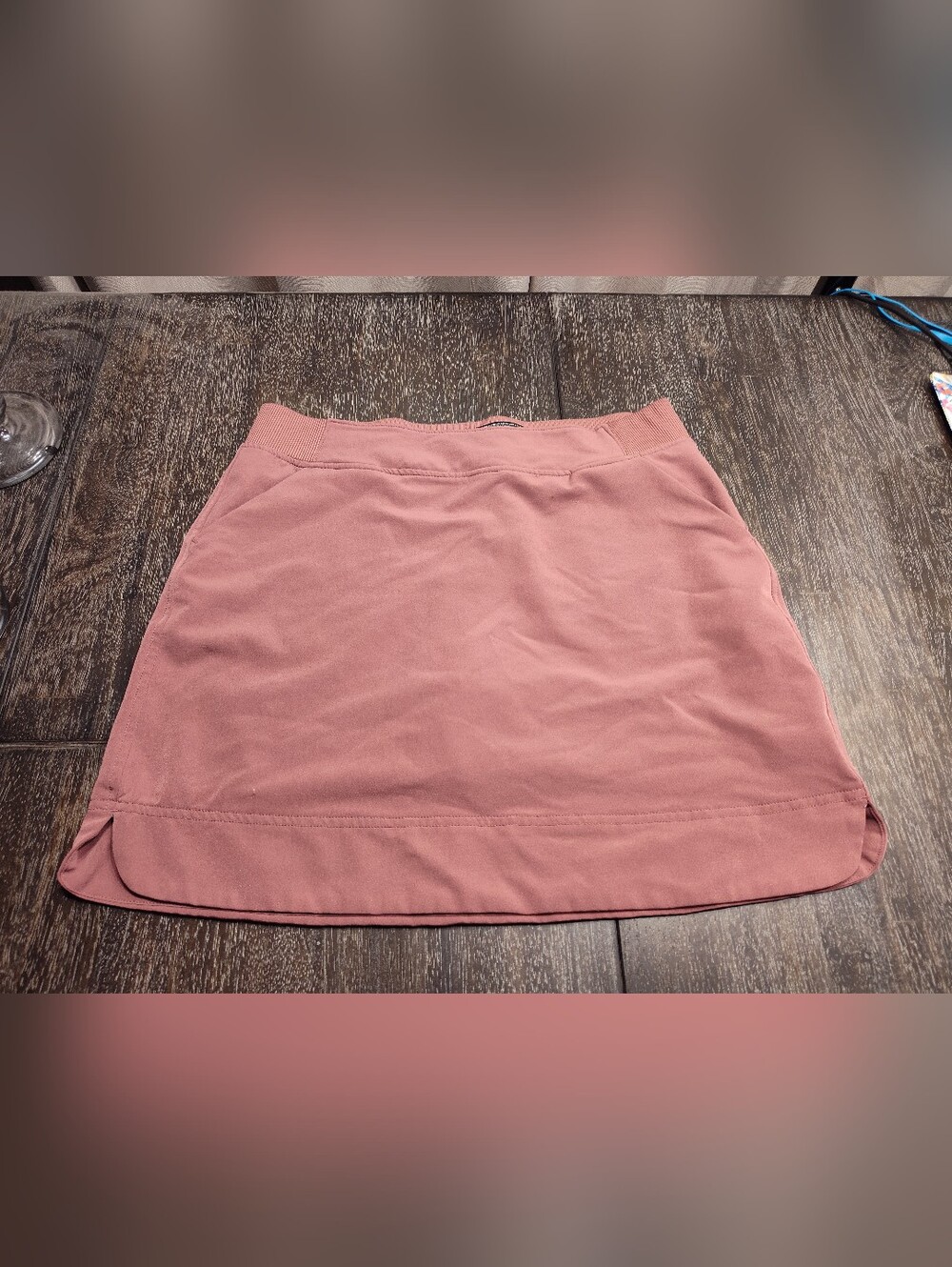 32 Degree Cool Womens Skort Tennis Golf Mauve Stretch Pull On Size M